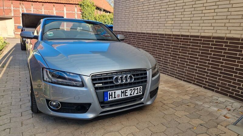 Silber Gebraucht 2010 Audi A5 Cabriolet Cabrio | 9.500 € (Fairer Preis) - Bild 1/4