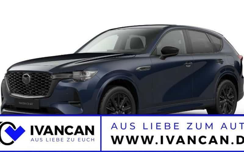 Blau Neu 2025 Mazda CX-60 Homura-Line SUV | 56.750 € (Fairer Preis) - Bild 1/4