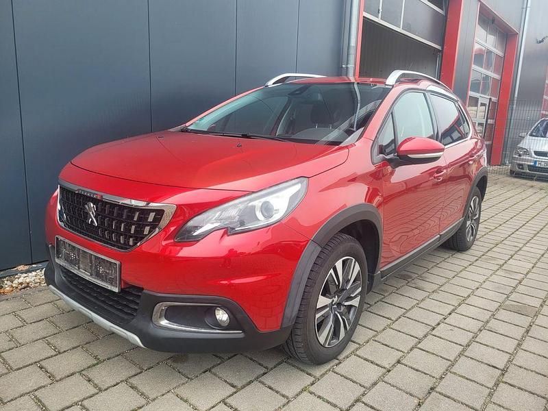Rot Gebraucht 2017 Peugeot 2008 Allure SUV | 7.200 € (Superpreis) - Bild 1/4