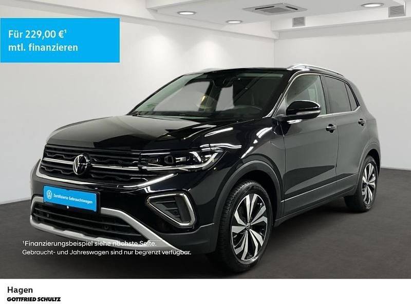 Schwarz Gebraucht 2024 VW T-Cross Style SUV | 22.950 € (Fairer Preis) - Bild 1/4