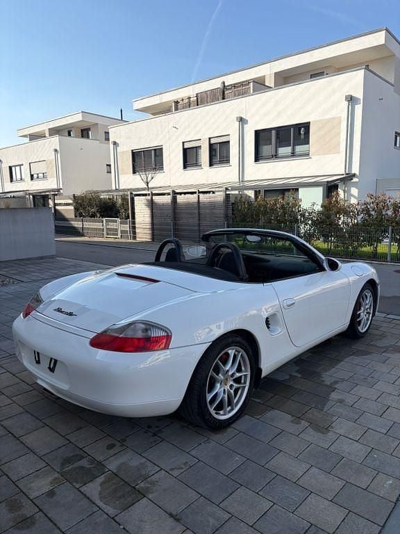 Gebraucht Porsche Boxster 220 PS (161 kW) 2002 Weiß Cabrio