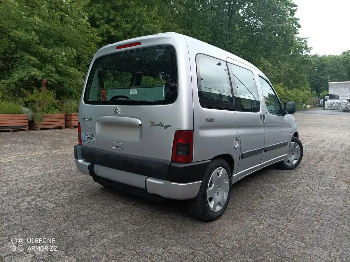 Gebraucht Citroën e-Berlingo 109 PS (80 kW) 2003 Silber Van / Kleinbus
