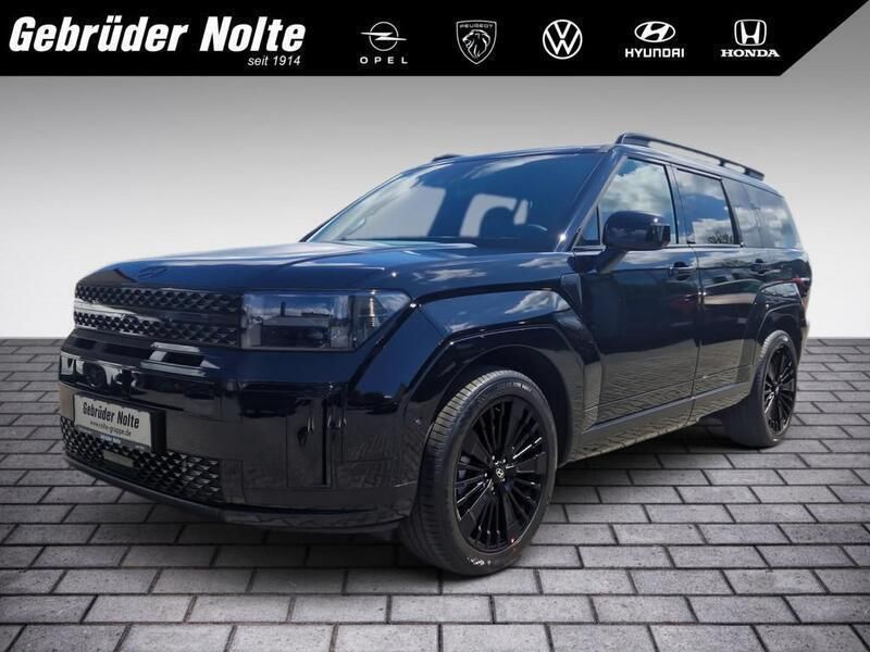 Schwarz / abyss black Gebraucht 2024 Hyundai Santa Fe Blackline SUV | 53.990 € - Bild 1/4