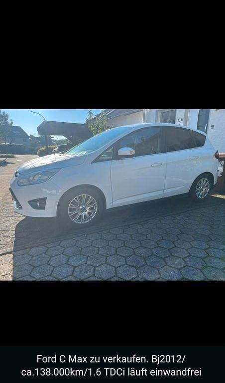 Weiß Gebraucht 2012 Ford C-MAX Trend Van / Kleinbus | 7.500 € (Etwas zu teuer) - Bild 1/3
