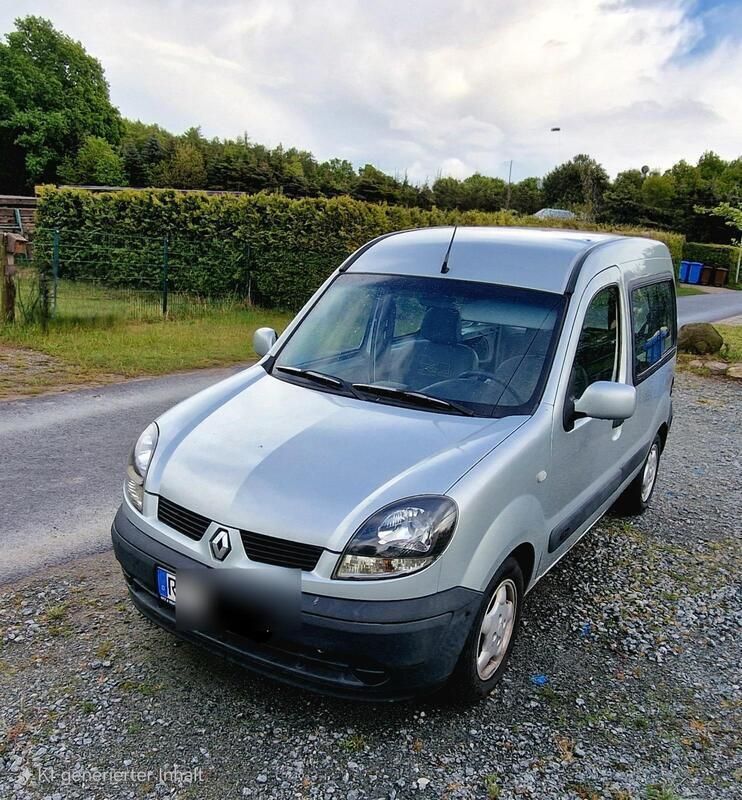 Silber Gebraucht 2005 Renault Kangoo Van / Kleinbus | 2.395 € (Fairer Preis) - Bild 1/4