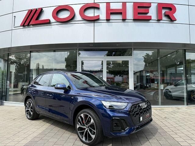 Navarrablau metallic Gebraucht 2023 Audi Q5 S-Line SUV | 48.490 € (Etwas zu teuer) - Bild 1/4