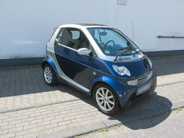 Gebraucht Smart ForTwo Cabrio Passion 2006 Blau Cabrio
