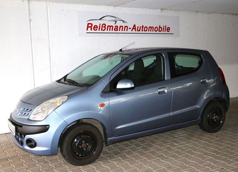 Blau Gebraucht 2009 Nissan Pixo Acenta Kleinwagen | 3.490 € (Fairer Preis) - Bild 1/4