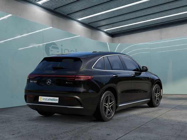 Schwarz Gebraucht 2022 Mercedes EQC400 AMG SUV | 41.448 € (Teuer) - Bild 1/2