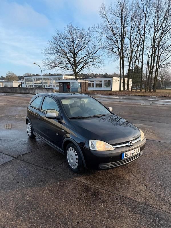 Schwarz Gebraucht 2003 Opel Corsa Kleinwagen | 500 € (Guter Preis) - Bild 1/4