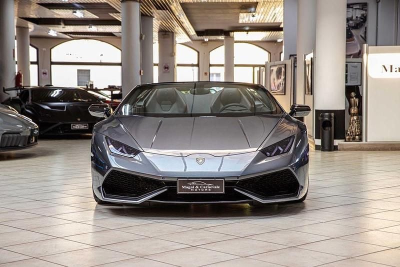 Usata Lamborghini Huracán 610 CV (448 kW) 2018 Grigio Cabrio