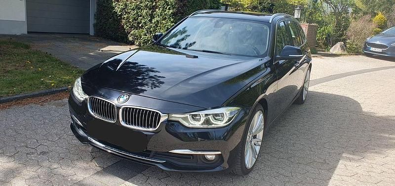 Gebraucht BMW 320 Luxury Line 190 PS (139 kW) 2016 Schwarz Kombi