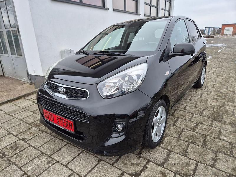 Gebraucht Kia Picanto 67 PS (49 kW) 2015 Schwarz Kleinwagen