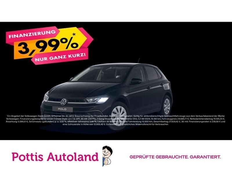 Schwarz Gebraucht 2025 VW Polo Life Limousine | 21.877 € (Fairer Preis) - Bild 1/4