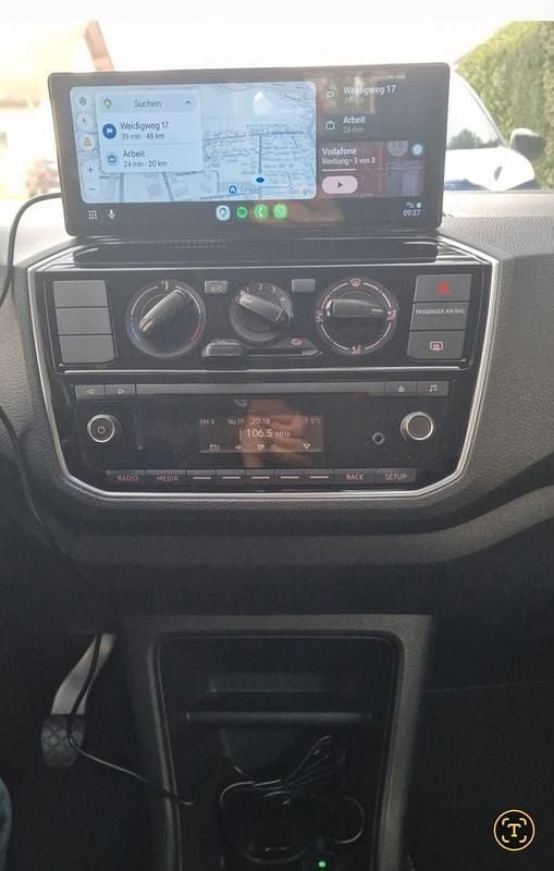 Gebraucht VW up! take up! 60 PS (44 kW) 2016 Weiß Kleinwagen