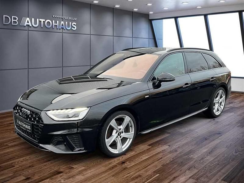 Schwarz Gebraucht 2023 Audi A4 S-Line Kombi | 28.960 € (Guter Preis) - Bild 1/4