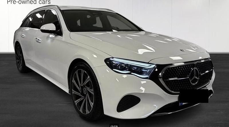 Gebraucht Mercedes E300 Advanced Plus 204 PS (150 kW) 2025 Polarweiss  unilack Kombi