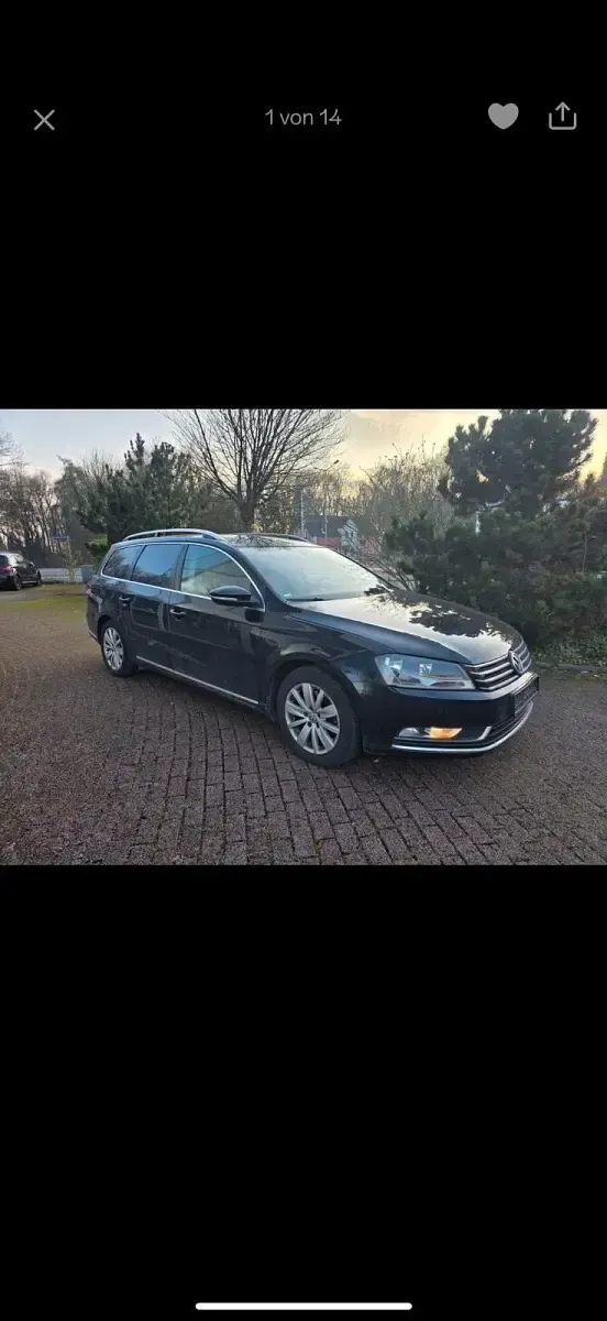 Gebraucht VW Passat 140 PS (102 kW) 2011 Schwarz Kombi