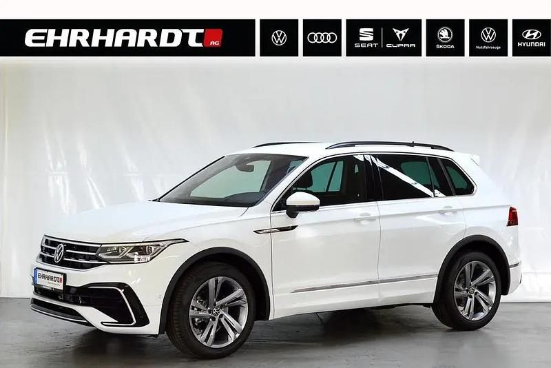 Weiß Gebraucht 2022 VW Tiguan R-line SUV | 31.989 € (Guter Preis) - Bild 1/3