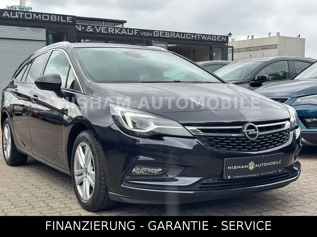 Gebraucht Opel Astra Innovation 136 PS (100 kW) 2018 Tiefseeblau/darkmoon blue Kombi