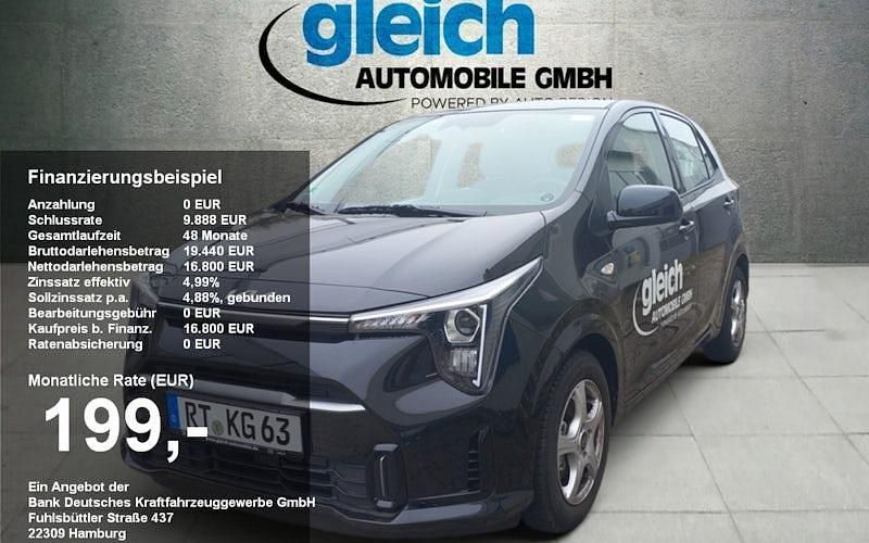Abp auroraschwarz met Gebraucht 2024 Kia Picanto Vision Kleinwagen | 15.890 € (Fairer Preis) - Bild 1/2