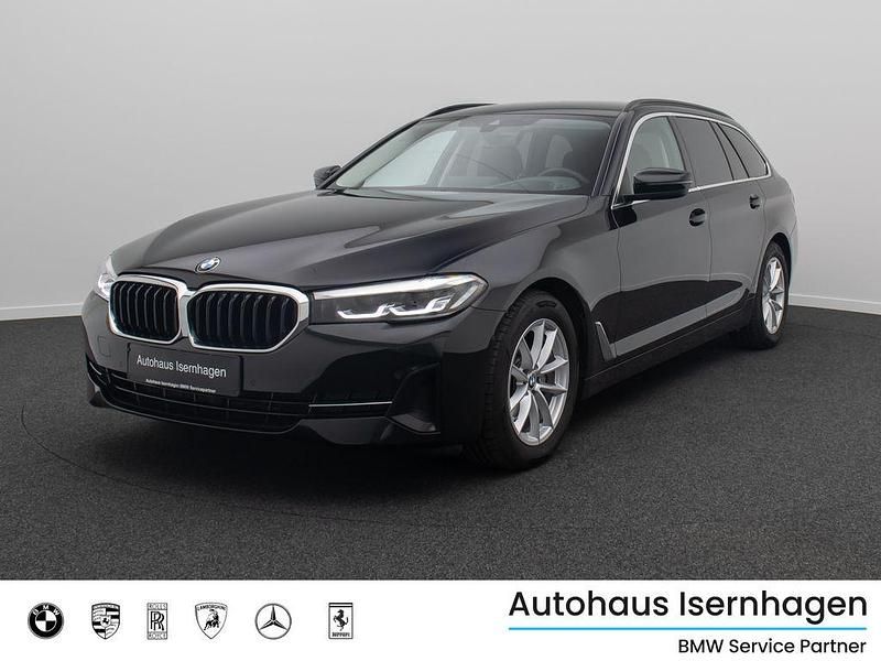 Schwarz Gebraucht 2023 BMW 520 Sport Line Limousine | 34.499 € (Superpreis) - Bild 1/4