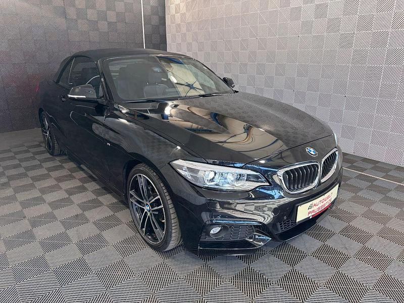 Schwarz Gebraucht 2018 BMW 218 M Sport Cabrio | 19.750 € (Fairer Preis) - Bild 1/4