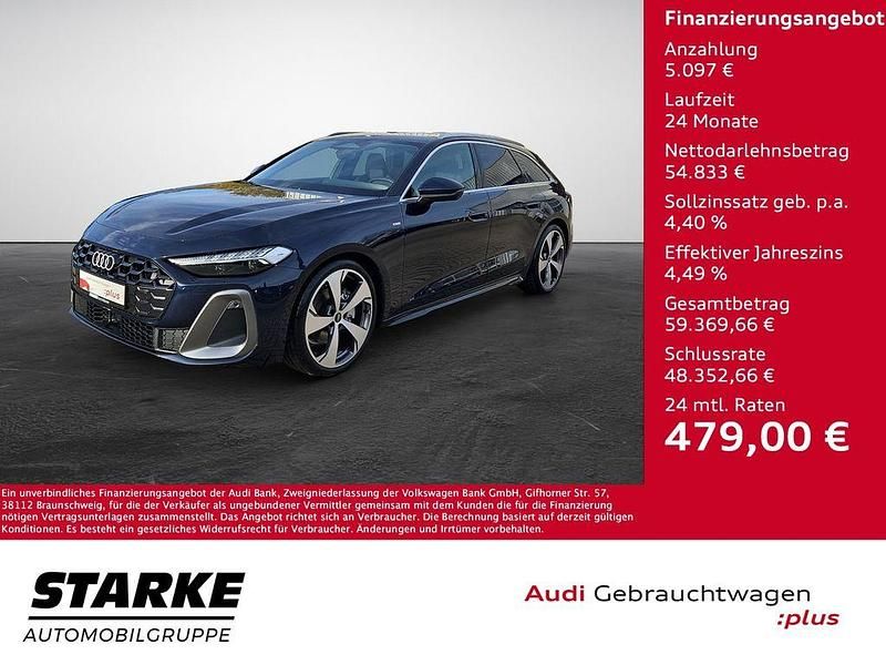 Firmamentblau metallic Gebraucht 2024 Audi A5 S-Line Coupé | 59.930 € (Teuer) - Bild 1/3