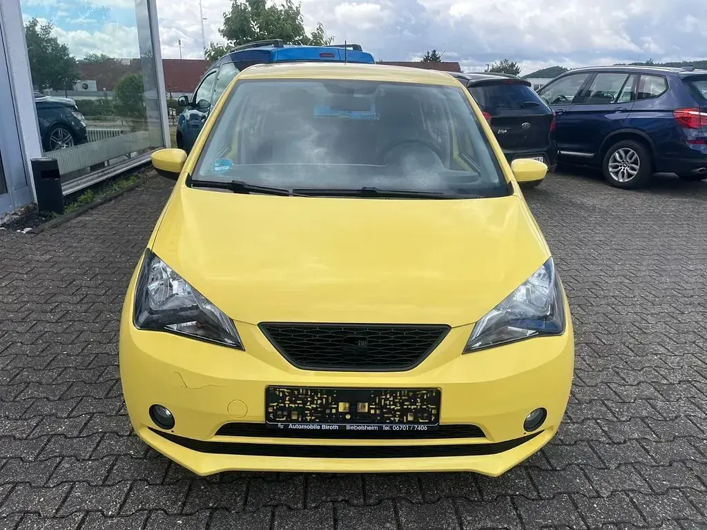 Gebraucht Seat Mii 60 PS (44 kW) 2014 Gelb Kleinwagen
