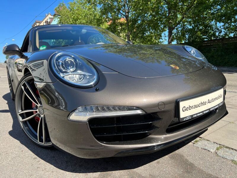 Gebraucht Porsche 911 Carrera S Cabriolet 400 PS (294 kW) 2012 Anthrazitbraunmetallic Cabrio