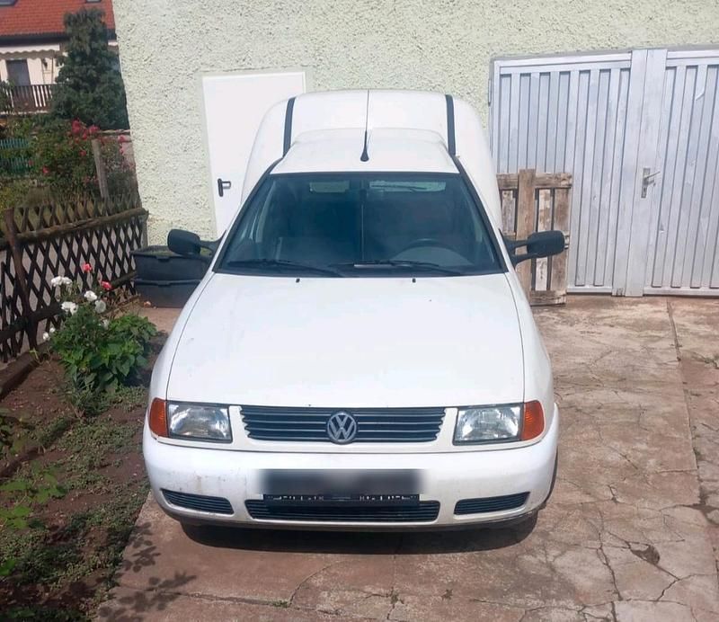 Weiß Gebraucht 2002 VW Caddy Van / Kleinbus | 999 € (Guter Preis) - Bild 1/4