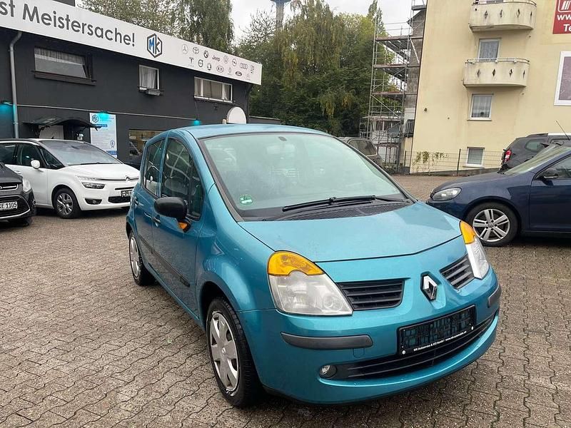 Gebraucht Renault Modus 75 PS (55 kW) 2004 Blau minze Van / Kleinbus