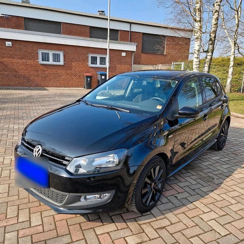 Gebraucht VW Polo Match 90 PS (66 kW) 2012 Schwarz Kleinwagen