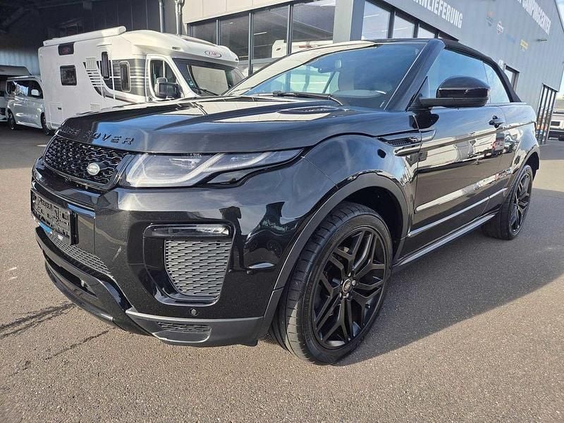 Schwarz Gebraucht 2017 Land Rover Range Rover evoque Cabrio | 29.880 € - Bild 1/4
