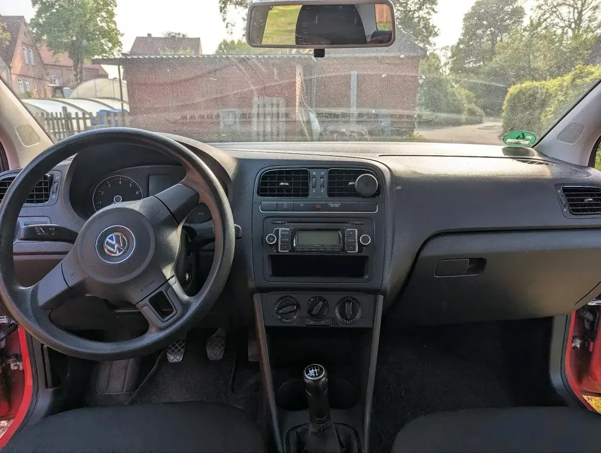 Usata VW Polo 60 CV (44 kW) 2011 Rosso Utilitaria