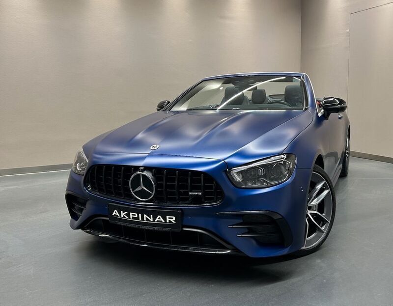 Brillantblau magno Gebraucht 2021 Mercedes E53 AMG AMG Cabrio | 67.750 € (Fairer Preis) - Bild 1/4