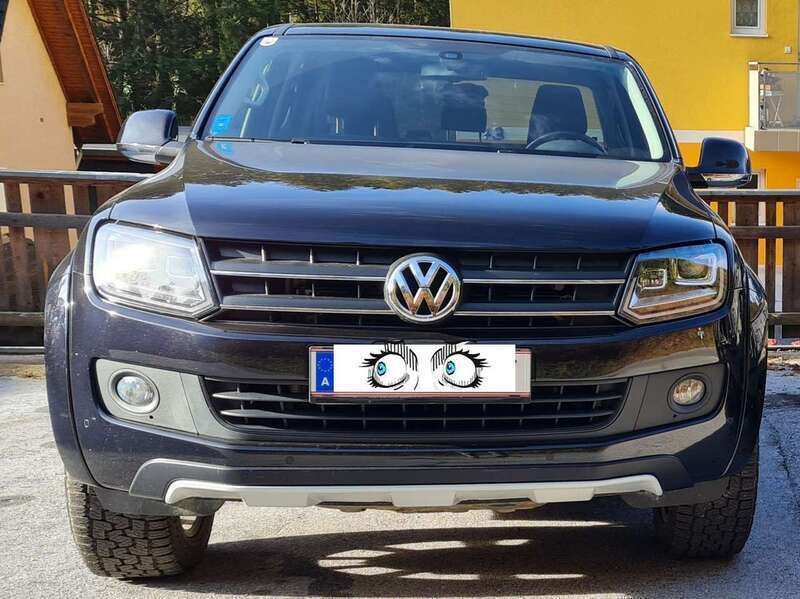 Schwarz Gebraucht 2016 VW Amarok Atacama Abholung | 27.500 € (Etwas zu teuer) - Bild 1/4