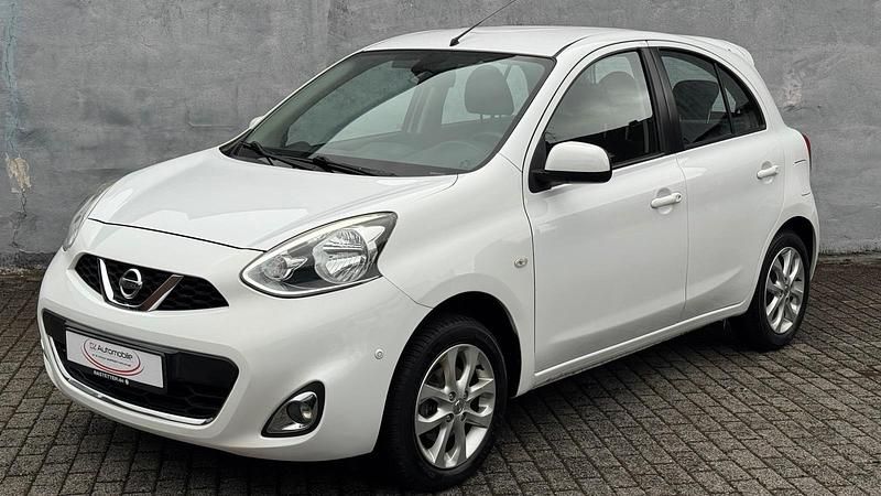 Weiß Gebraucht 2014 Nissan Micra Kleinwagen | 4.590 € (Fairer Preis) - Bild 1/4