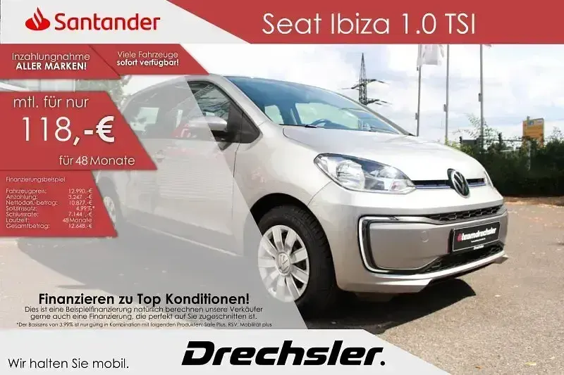 Gebraucht VW e-up! 61 kW (83 PS) 2020 Silber Kleinwagen