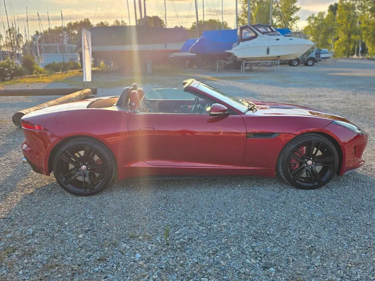 Gebraucht Jaguar F-Type R 551 PS (405 kW) 2015 Rot Cabrio