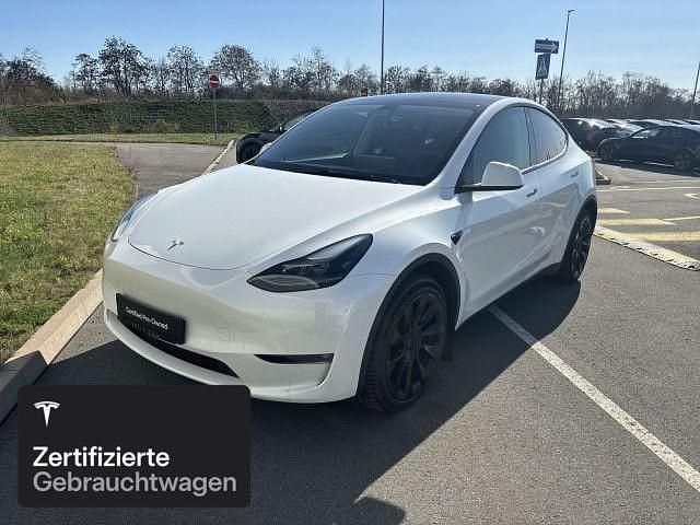 Brugt Tesla Model Y Long Range AWD 258 kW (351 HK) 2023 Hvid SUV