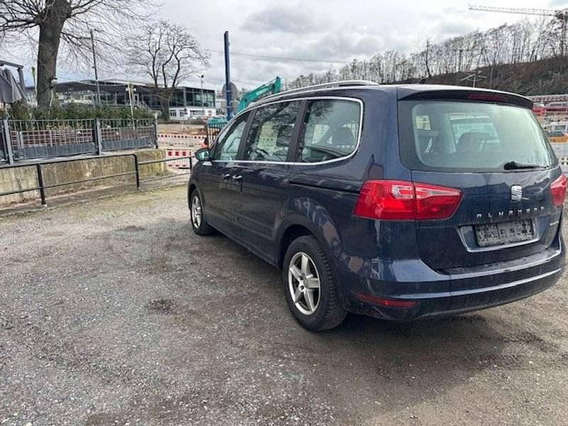Gebraucht Seat Alhambra Style 140 PS (102 kW) 2012 "night" blau Van / Kleinbus