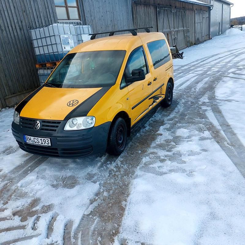 Gelb Gebraucht 2004 VW Caddy Van / Kleinbus | 2.099 € (Fairer Preis) - Bild 1/4