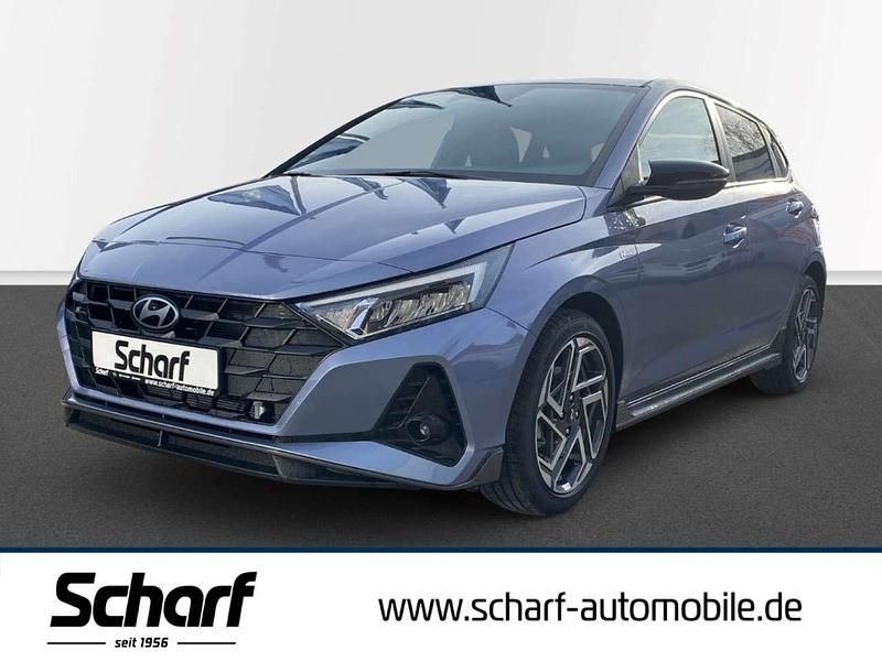 Meta blue Gebraucht 2025 Hyundai i20 N Line Kleinwagen | 19.990 € (Fairer Preis) - Bild 1/3