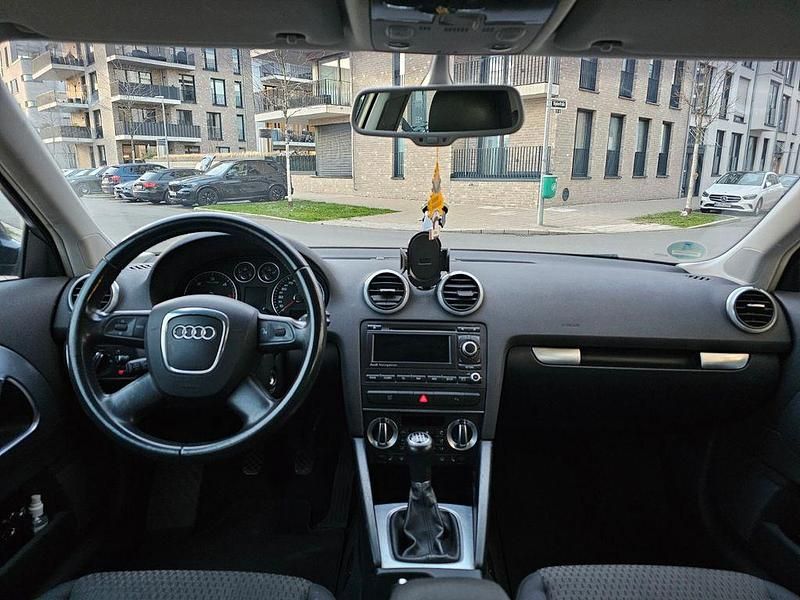 Gebraucht Audi A3 Ambiente 140 PS (102 kW) 2008 Schwarz Kleinwagen