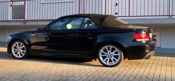 Gebraucht BMW 123 Cabriolet M Sport 204 PS (150 kW) 2011 Schwarz Cabrio