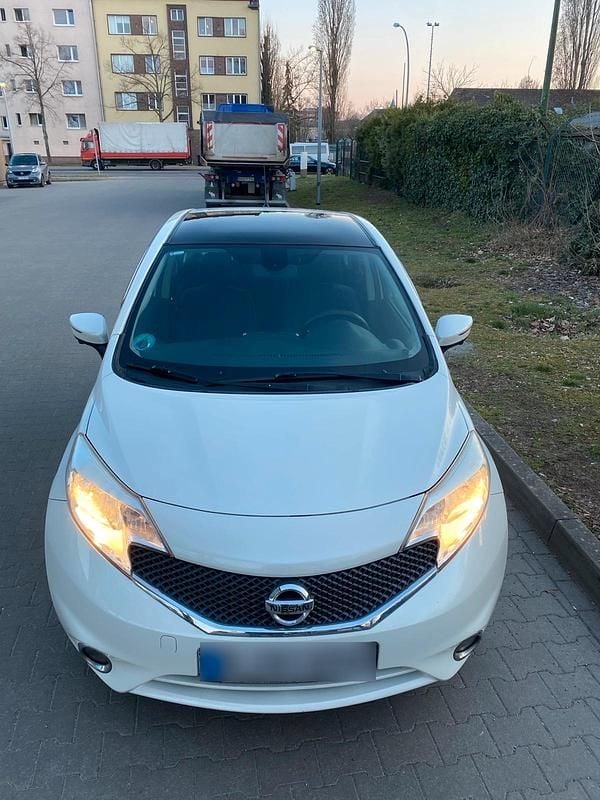 Gebraucht Nissan Note 80 PS (58 kW) 2013 Weiß Kleinwagen