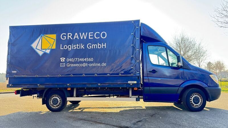 Blau Gebraucht 2011 Mercedes Sprinter Van | 7.900 € (Superpreis) - Bild 1/4