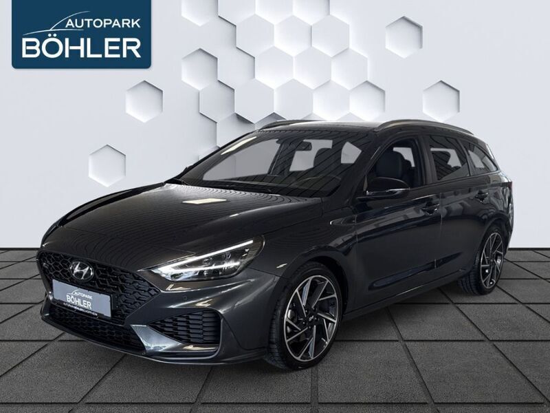 Schwarz Gebraucht 2023 Hyundai i30 N Line Kombi | 29.900 € - Bild 1/4