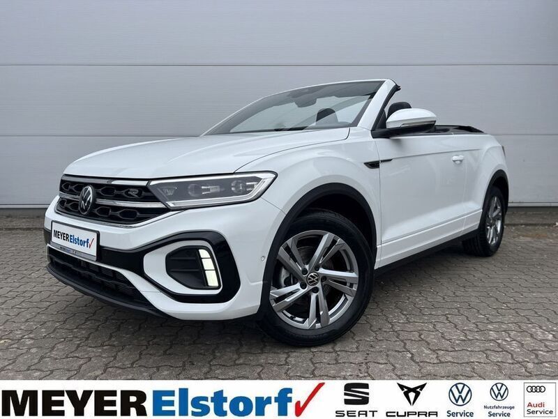 Weiß Neu 2025 VW T-Roc Cabriolet R-line Cabrio | 38.890 € (Superpreis) - Bild 1/4